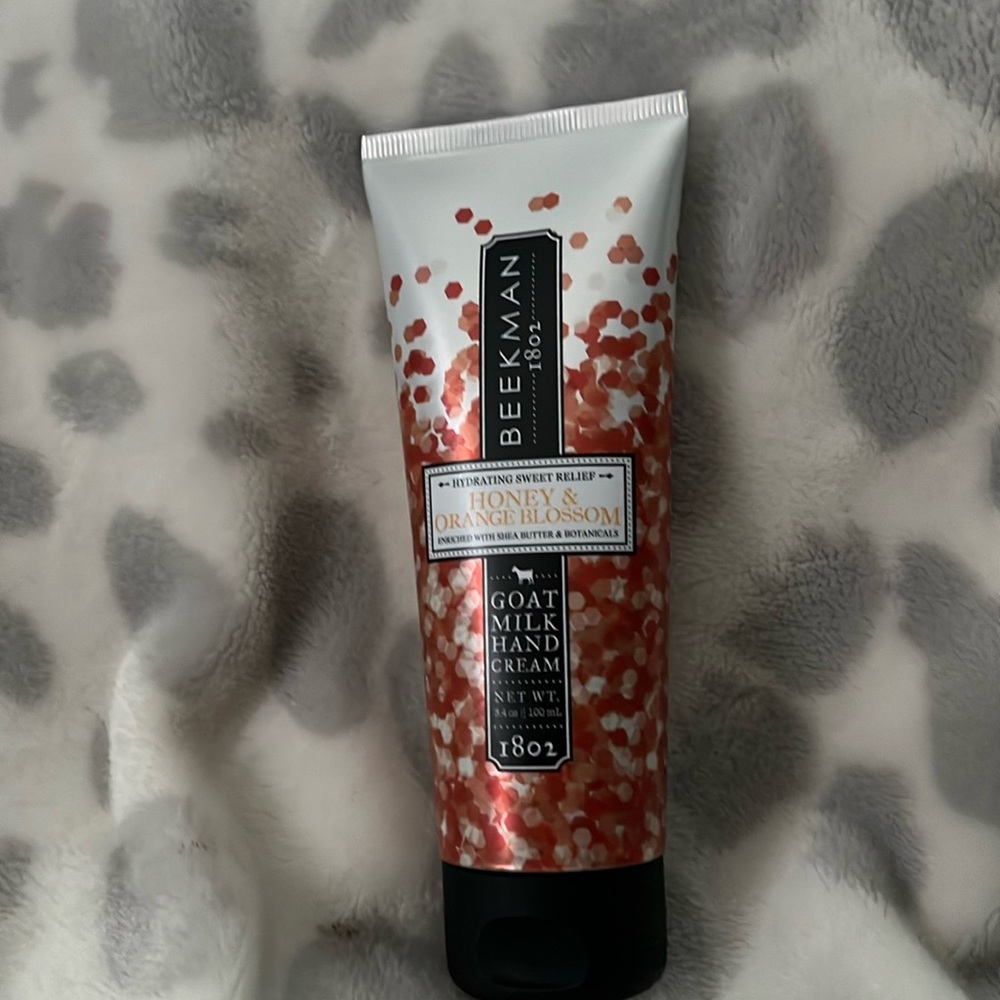 Beekman 1802 Goat Milk HAND Cream Honey & Orange Blossom 3.4 oz NEW